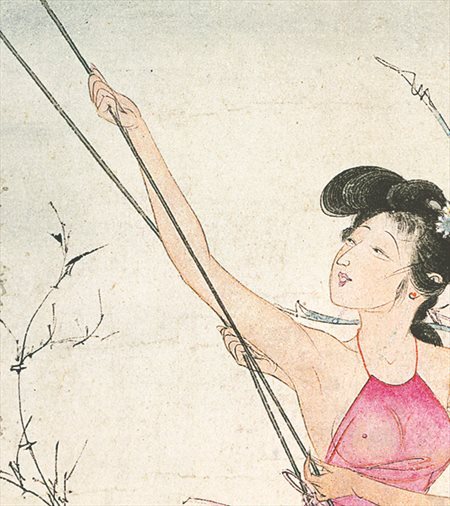 丰宁-胡也佛的仕女画和最知名的金瓶梅秘戏图